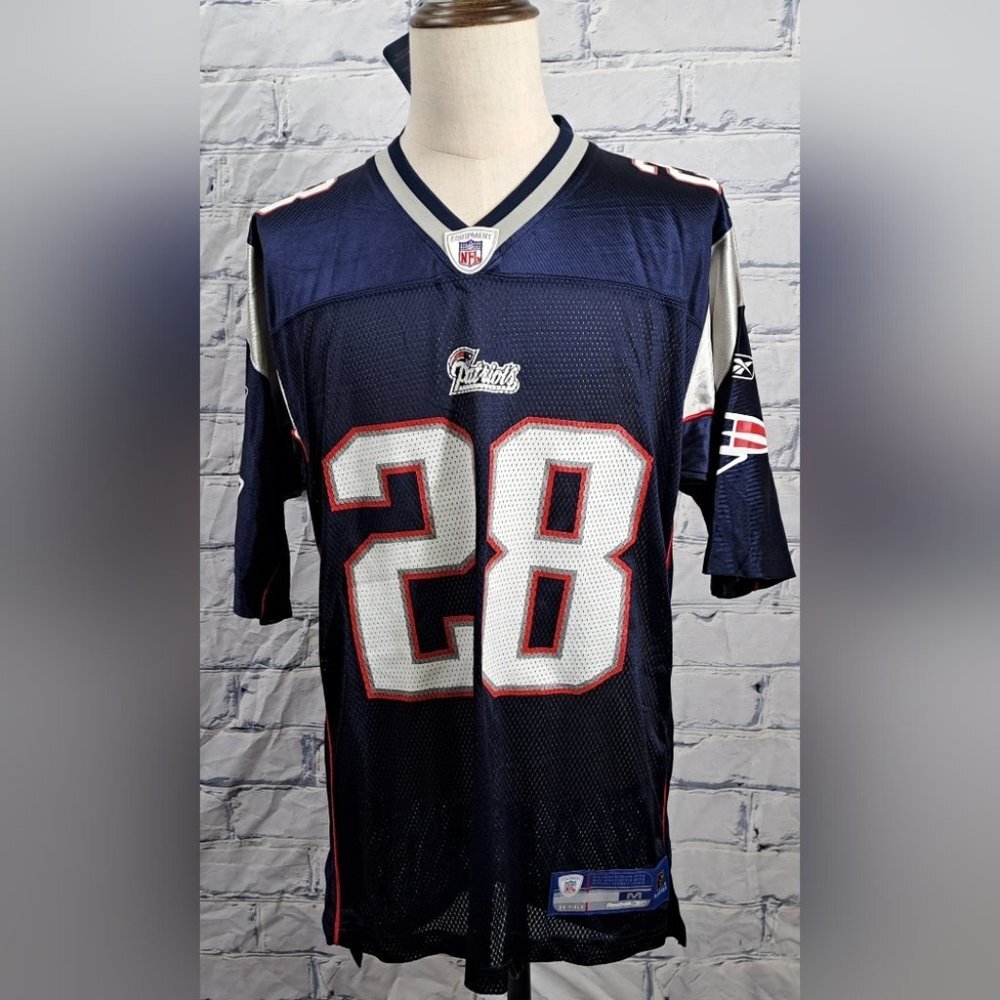 NWT Reebook On Field NFL Jersey New England Patriots Y2K Corey Dillion Medium